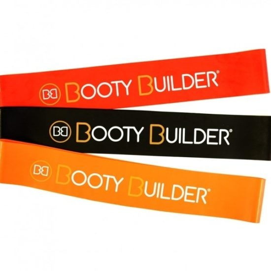 Booty Builder mini bandjes - zwarte etui met 3 bandjes