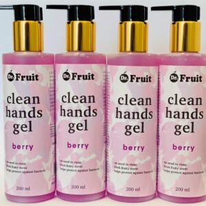 Dr. Fruit Desinfecterende Handgel (Berry) 200ml set van 4
